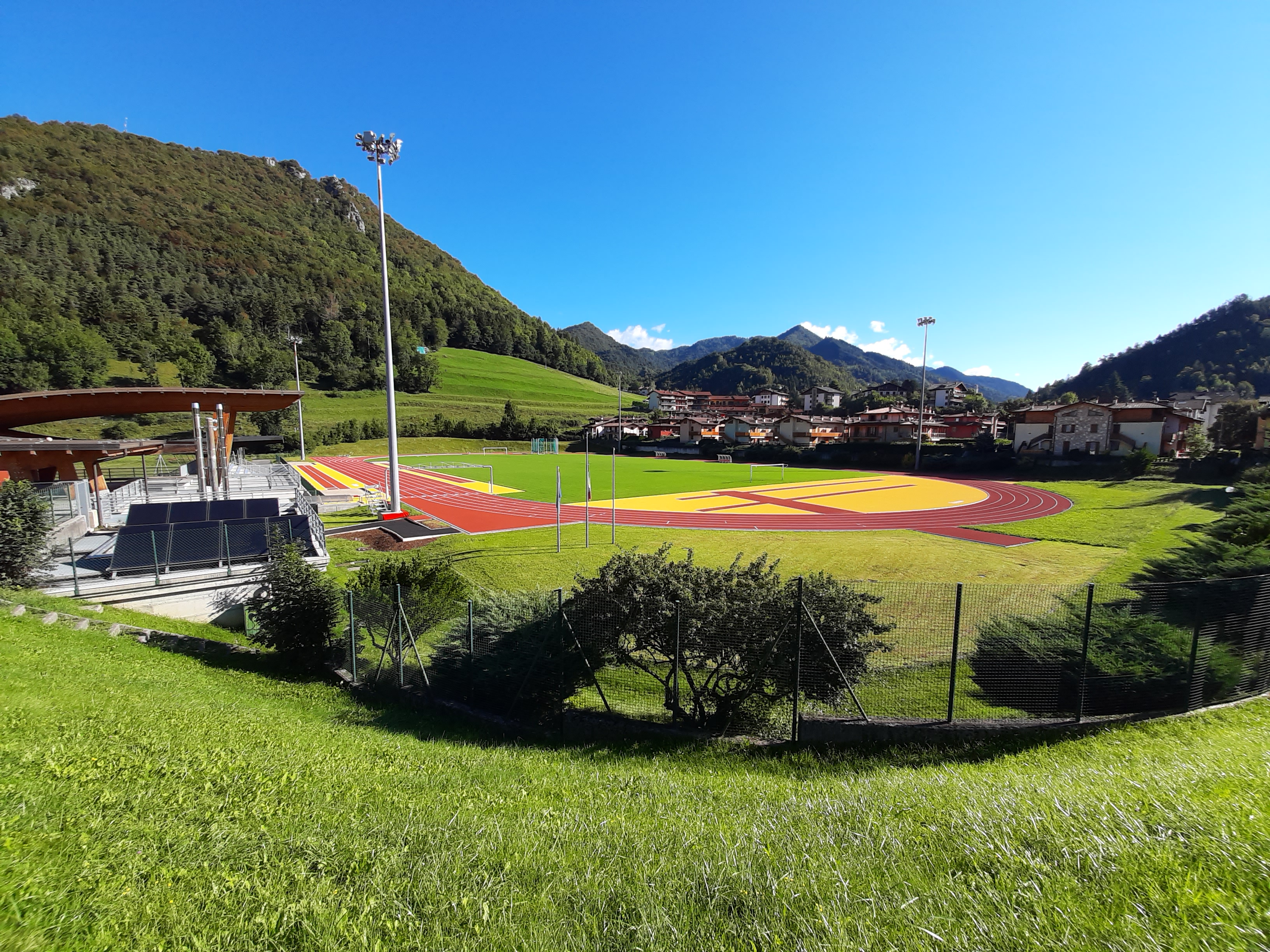Pista e tribune